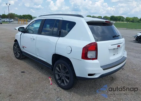 2016 Jeep Compass 75Th Anniversary из США, поврежденный, VIN 1C4NJCBB4GD763371